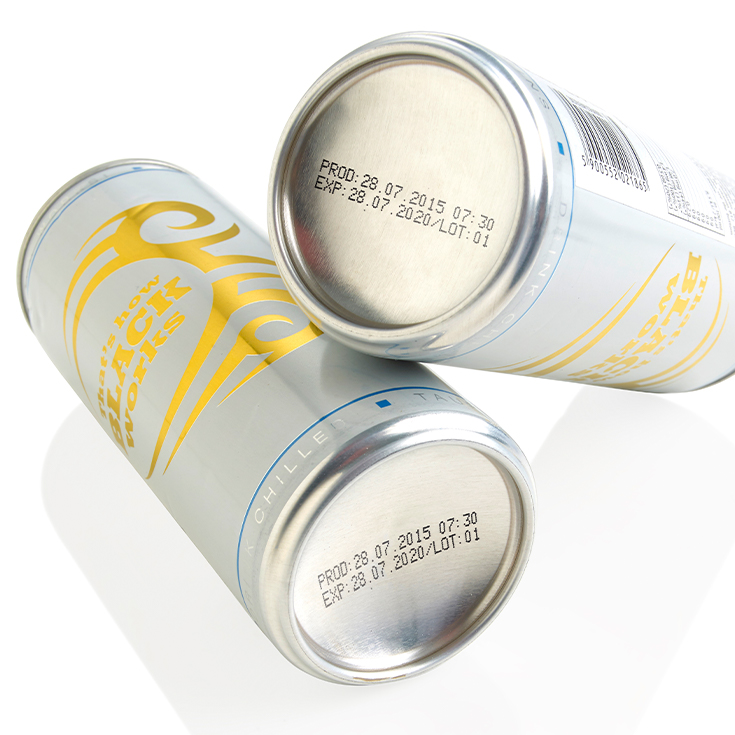 Datomærkning af dåser