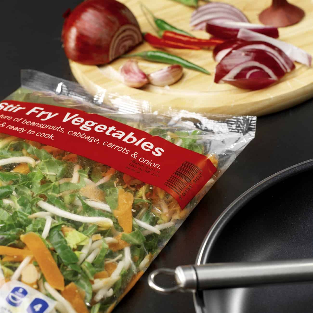 etiket på Fødevarer