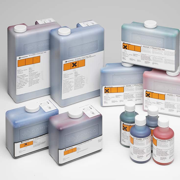 Blæk fra Domino Systems