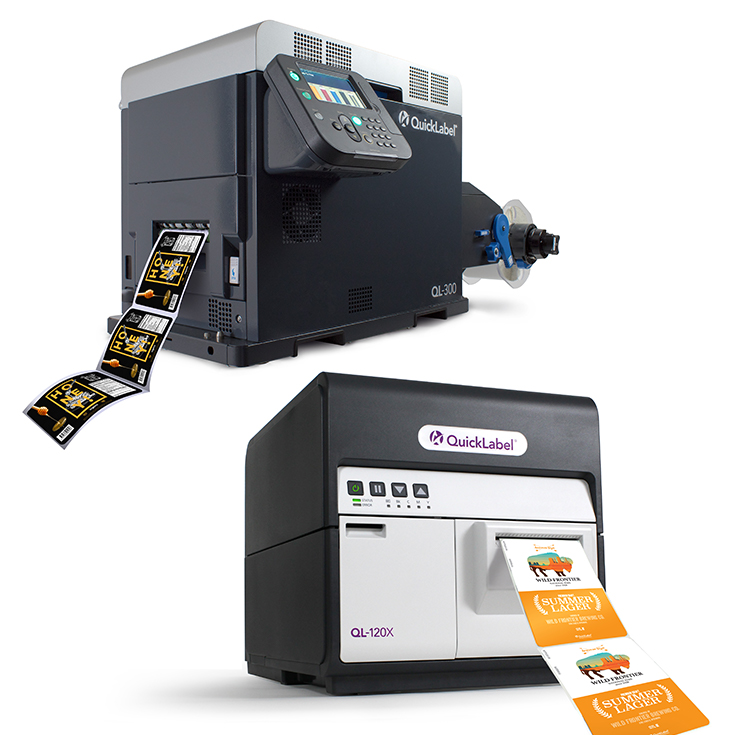 Farveetiket printere