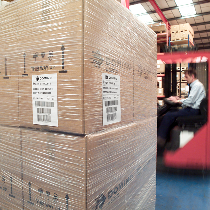 Kodning og mærkning af paller