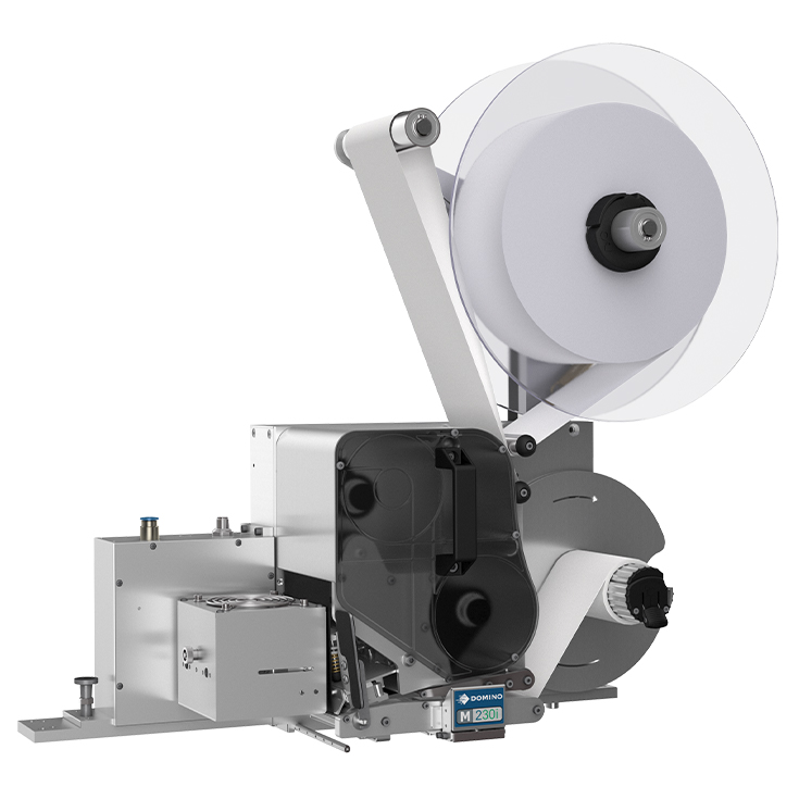 Print and apply top eller side