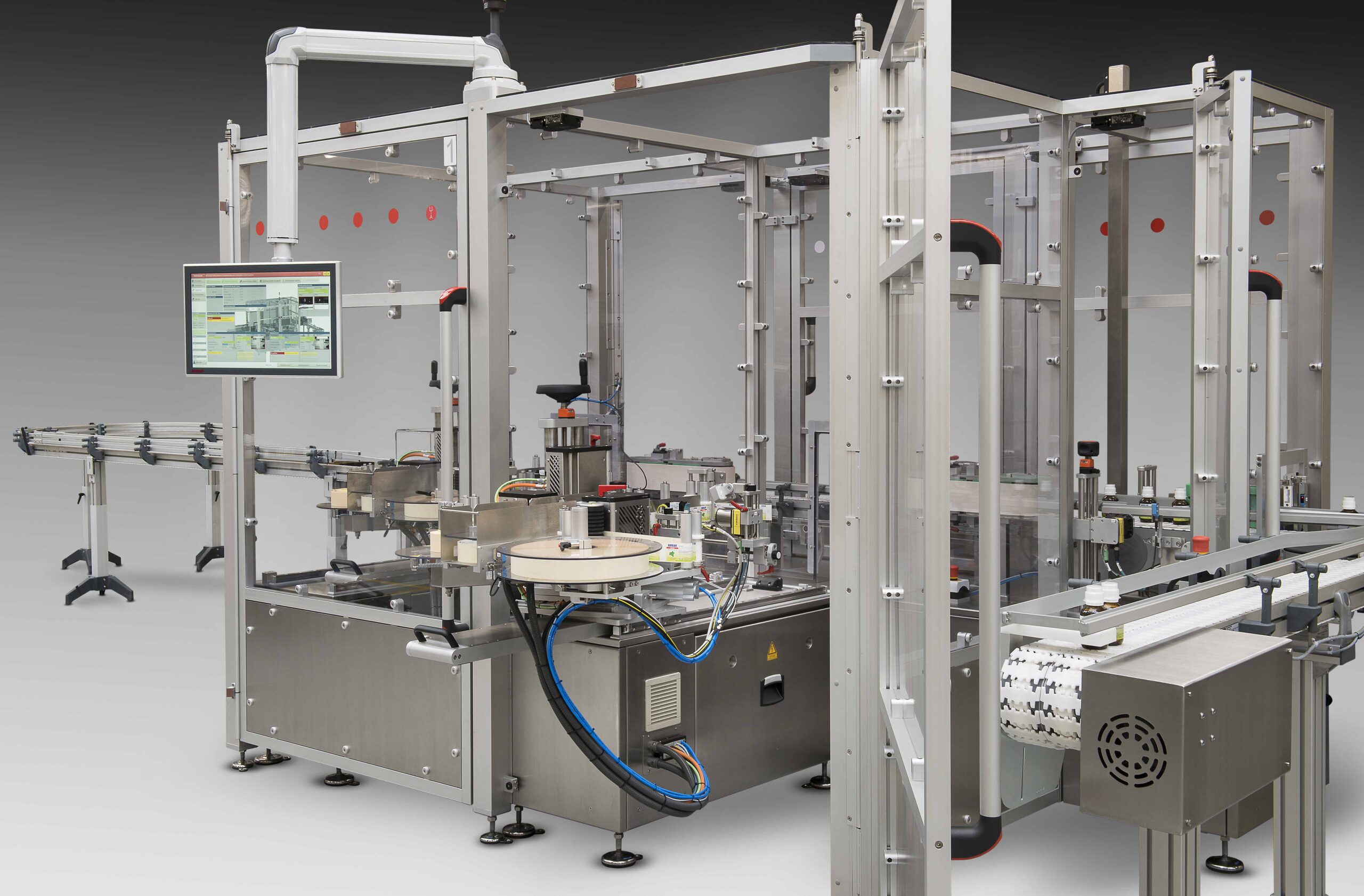 Printer til non-stop wrap around