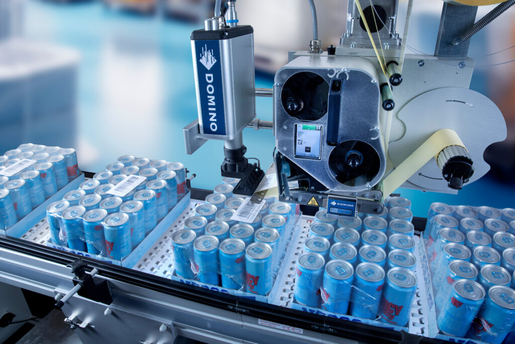 mx350iB mærkning af top sodavand